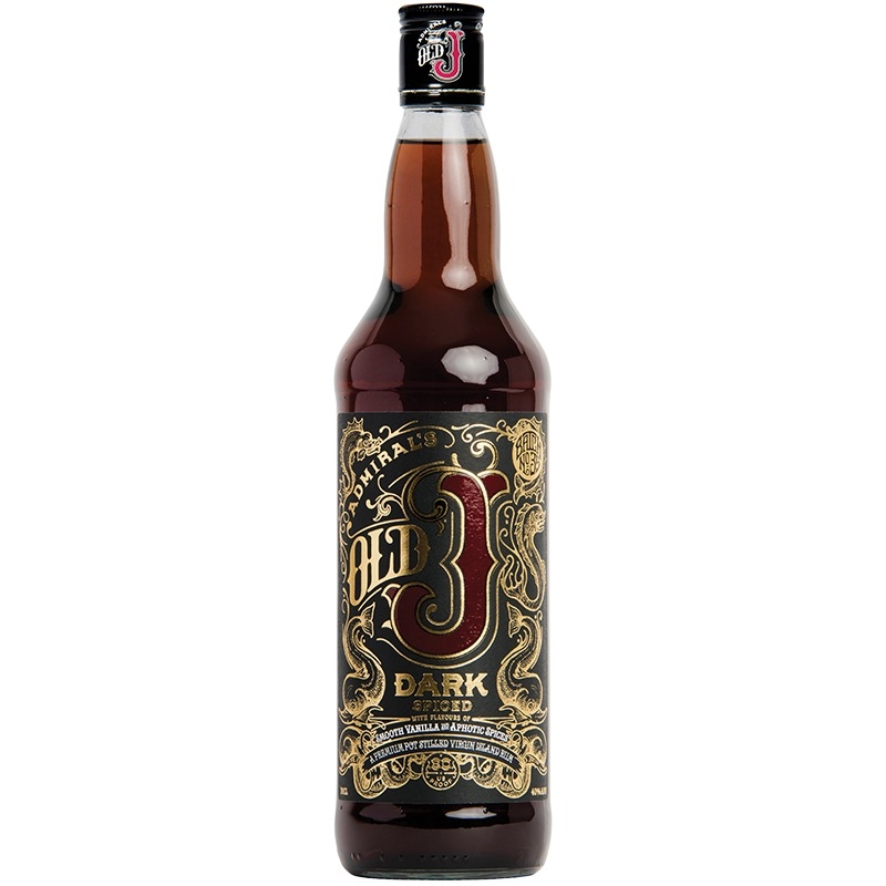 Admiral's Old J Spiced Dark Rum